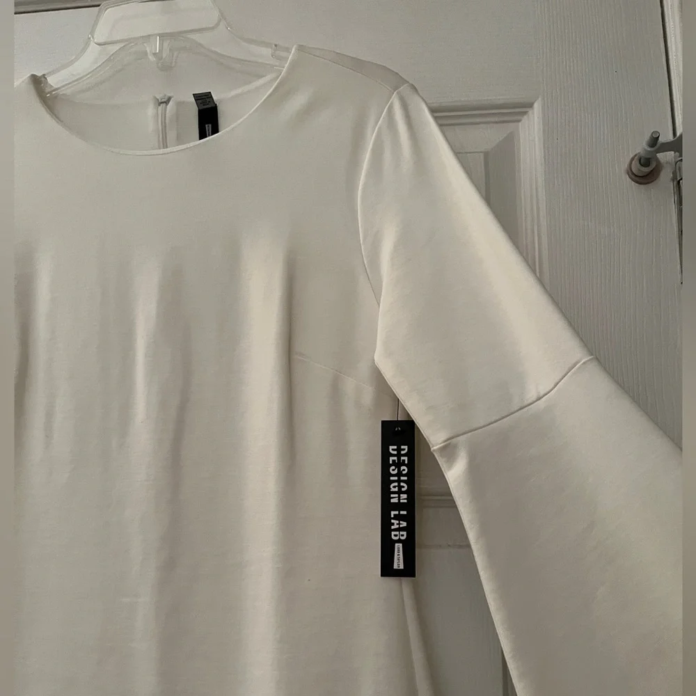 NWT - design lab by Lord & Taylor off white mini dress - Picture 5 of 13